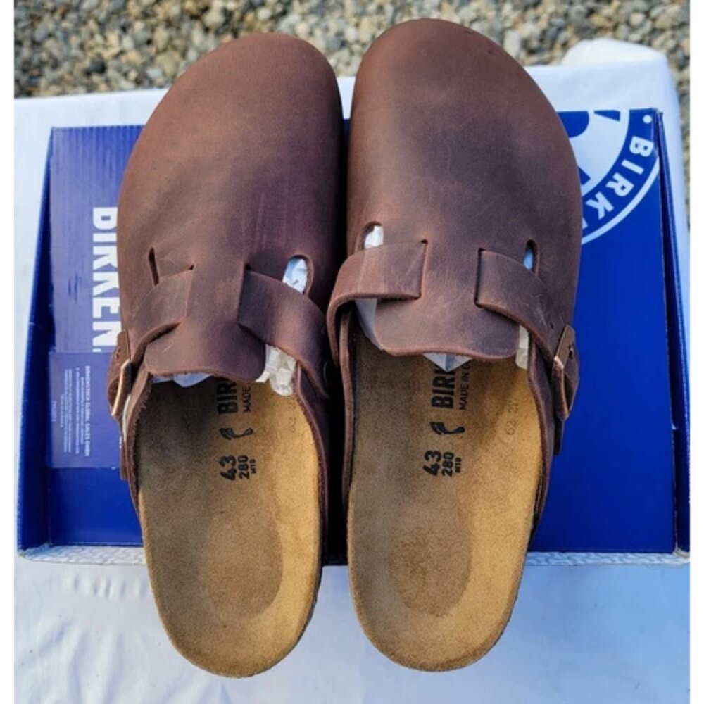 Birkenstock - Boston Soft Footbed Clogs - Men's - Habana